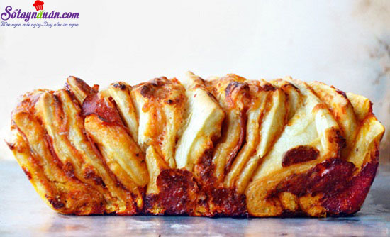 Cách làm pizza xé lớp thơm ngon hấp dẫn