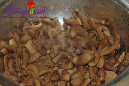 Cách làm ruốc nấm hương ngon