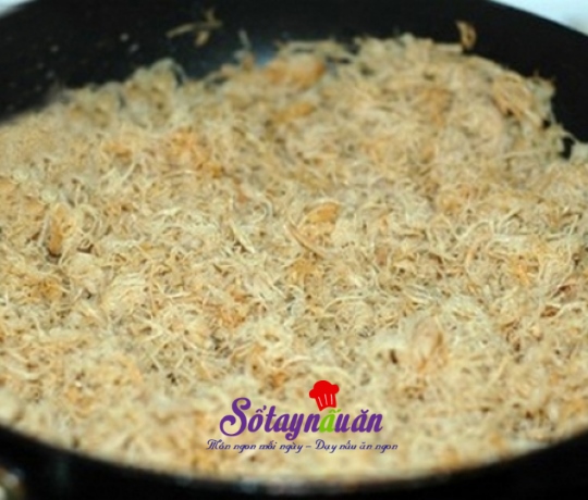 Cách làm ruốc thịt nhanh và ngon