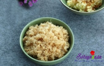 Cách làm ruốc thịt nhanh và ngon