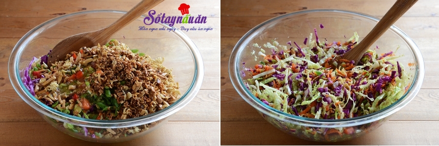 Cách làm salad rau trộn thơm ngon rực rỡ sắc màu