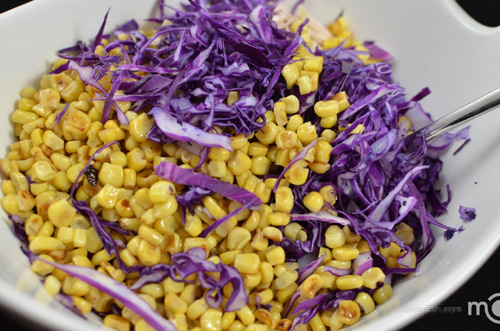 Cách làm salad từ bắp cải tím