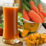 Cách làm sinh tố bí đỏ cà rốt