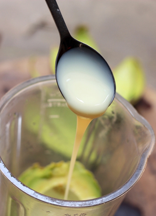 Cách làm sinh tố bơ nước cốt dừa