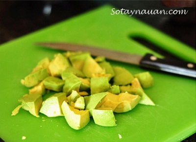 Cách làm sinh tố bơ the mát