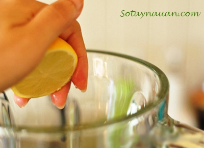 Cách làm sinh tố bơ the mát