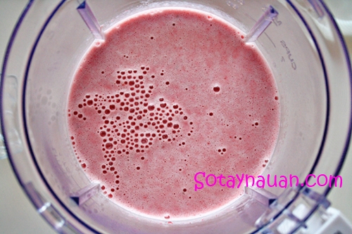 Cách làm sinh tố dâu tây ngon, mát cho mùa hè