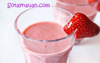 Cách làm sinh tố dâu tây ngon, mát cho mùa hè