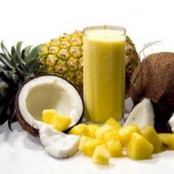 Cách làm sinh tố dứa dừa