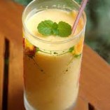 Cách làm sinh tố nha đam cam thanh mát