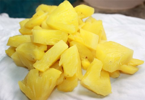 Cách làm sinh tố xoài dứa