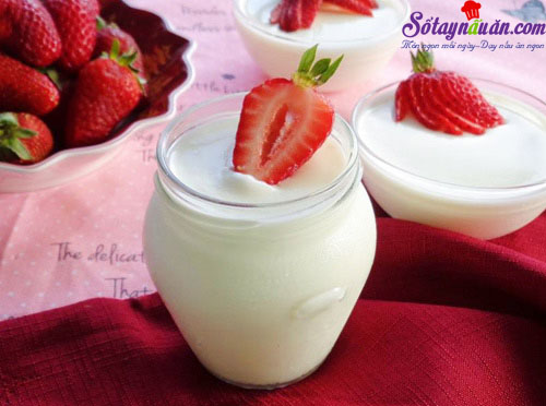 Cách làm sữa chua dẻo đơn giản ngay tại nhà