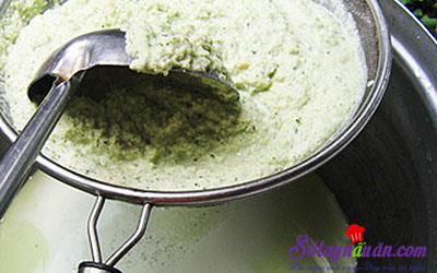 Cách làm sữa đậu nành lá dứa cho thời tiết se lạnh