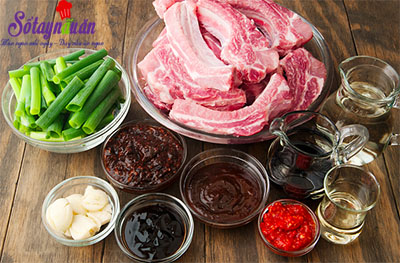 Cách làm sườn hầm xốt đậu đen ngon không thể cưỡng lại