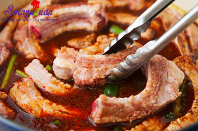 Cách làm sườn hầm xốt đậu đen ngon không thể cưỡng lại