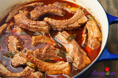 Cách làm sườn hầm xốt đậu đen ngon không thể cưỡng lại