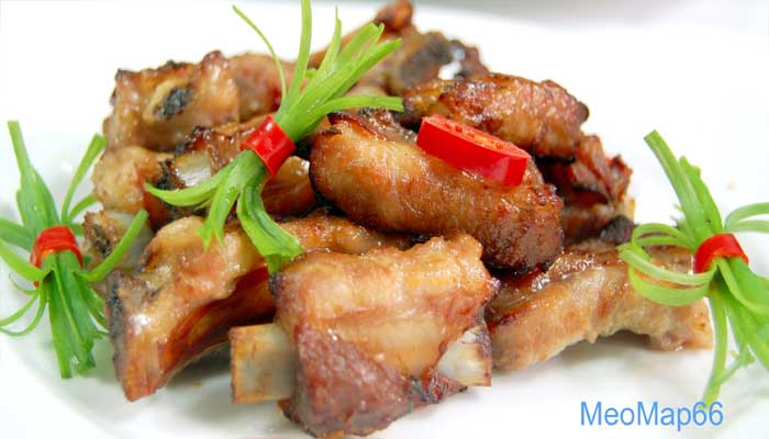 Cách làm sườn nướng mật ong ngon của chiêu nhà hàng