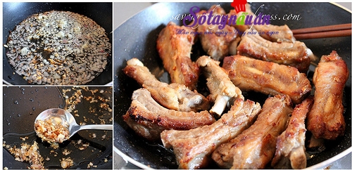 Cách làm sườn xào chua ngọt