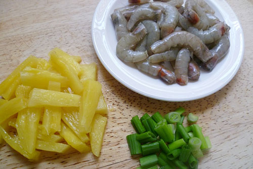 Cách làm tép rang chua ngọt