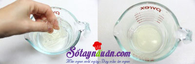 Cách làm thạch bưởi đào giải nhiệt mát lạnh ngày hè