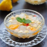 Cách làm thạch dừa trái cây món ngon đặc biệt cho ngày hè