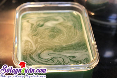 Cách làm thạch trà xanh trái cây giải nhiệt mùa hè