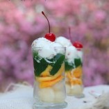 Cách làm thạch trà xanh trái cây mát lạnh mùa hè