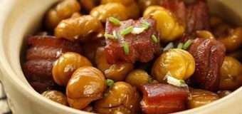 Cách làm thịt ba chỉ kho hạt dẻ thơm ngon