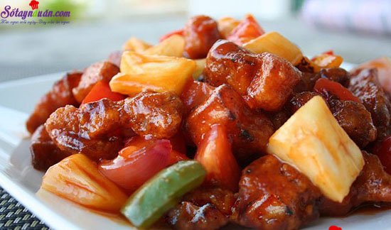 Cách làm thịt ba chỉ sốt rau củ ngon mê ly