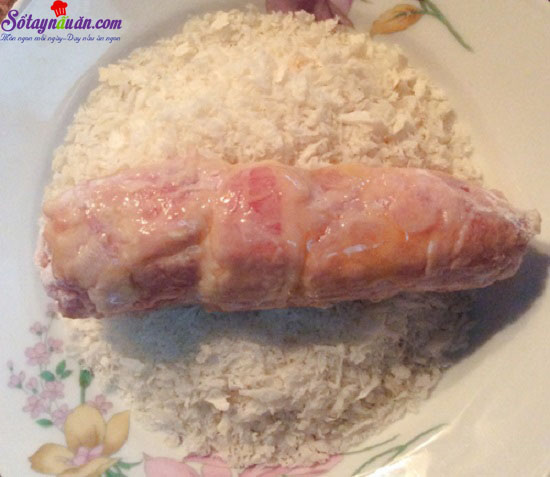 Cách làm thịt bò cuốn ngô non ngon tuyệt