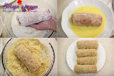 Cách làm thịt gà cuộn bông cải ngon không thể cưỡng