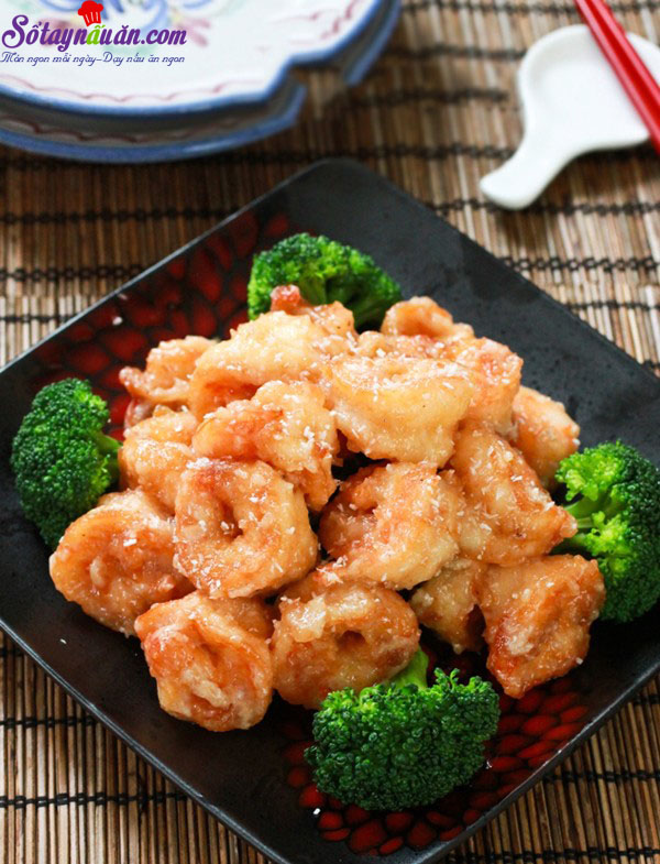 Cách làm tôm chiên cốt dừa thơm nức mũi