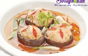 Cách làm tôm hấp nấm đông cô – Món Ngon Mỗi Ngày