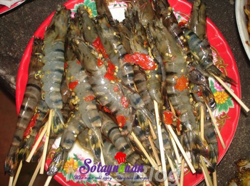 Cách làm tôm nướng muối ớt ngon