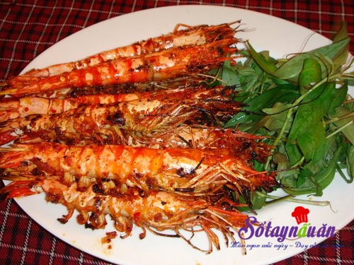 Cách làm tôm nướng muối ớt ngon