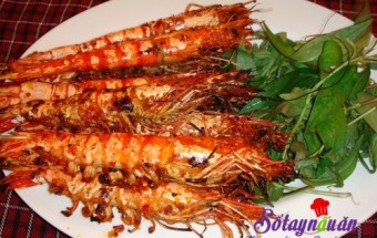 Cách làm tôm nướng muối ớt ngon