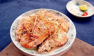 Cách làm tôm rang muối giòn tan, hấp dẫn hương vị
