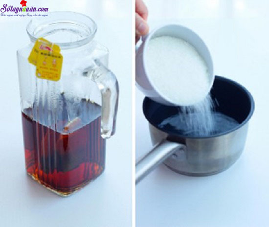 Cách làm trà vải bạc hà mát lạnh xua tan nóng bức