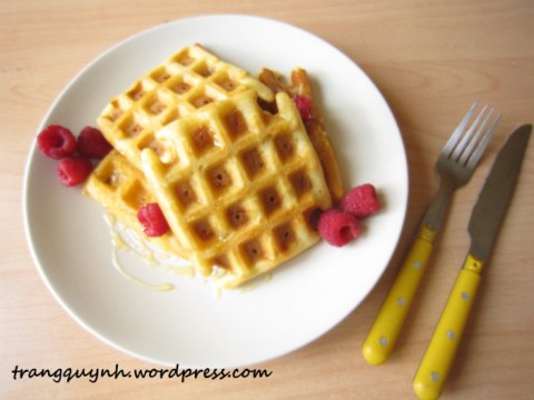 Cách làm Waffle cơ bản