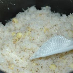 Cách làm xôi dừa hạt sen cực ngon