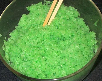 Cách làm xôi vị với ba màu rực rỡ dành cho bữa tiệc gia đình