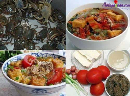 Cách nấu bún riêu cua đồng ngon, đơn giản tại nhà