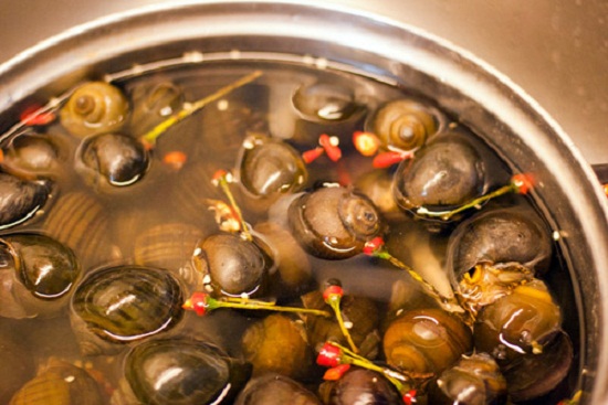 Cách nấu canh bún ốc