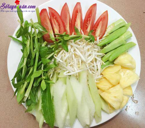 Cách nấu canh chua mực thanh mát bổ dưỡng ngày hè