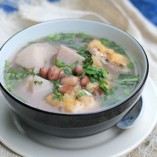 Cách nấu canh khoai môn chay ngày rằm