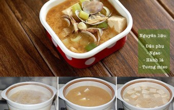 Cách nấu canh ngao đậu phụ ngon tuyệt
