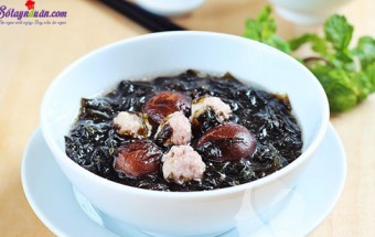 Cách nấu canh rong biển nấm bổ dưỡng