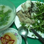 Cách nấu cháo cá lóc với rau đắng giải nhiệt cho bà bầu mùa nóng