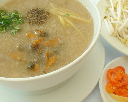 Cách nấu cháo sò huyết cho mẹ bầu an thai