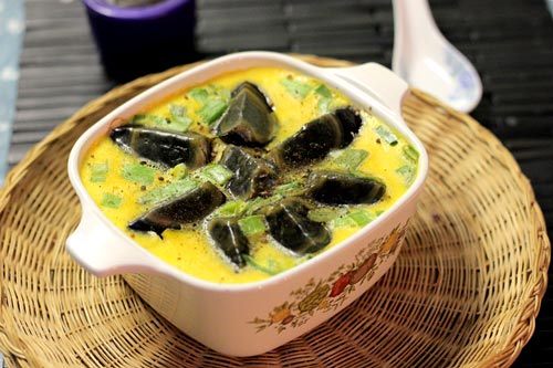 Cách nấu cháo trứng vịt bắc thảo ngon thơm nhất